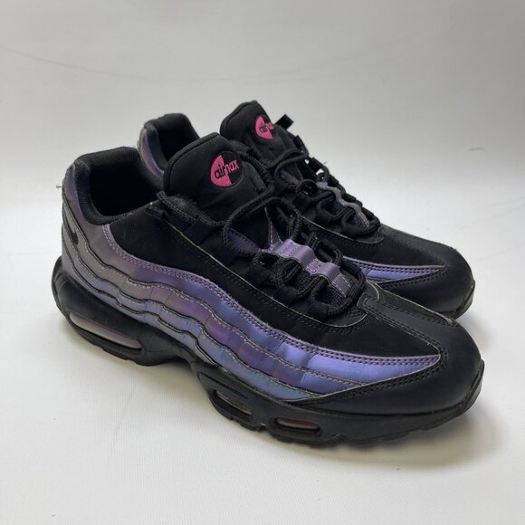 Nike Air Max 95 Black Premium Throwback 2019 538416-021 Shoes Men Size 9.5 READ - Picture 1 of 16